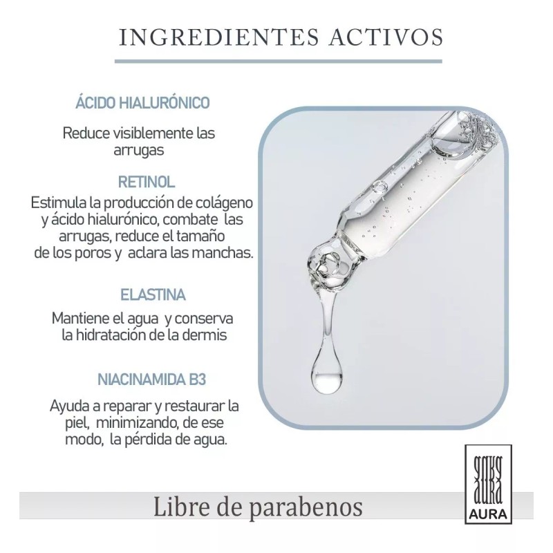 Aura Kit Skincare Cuidado Facial Acido Hialuronico + Agua Micelar