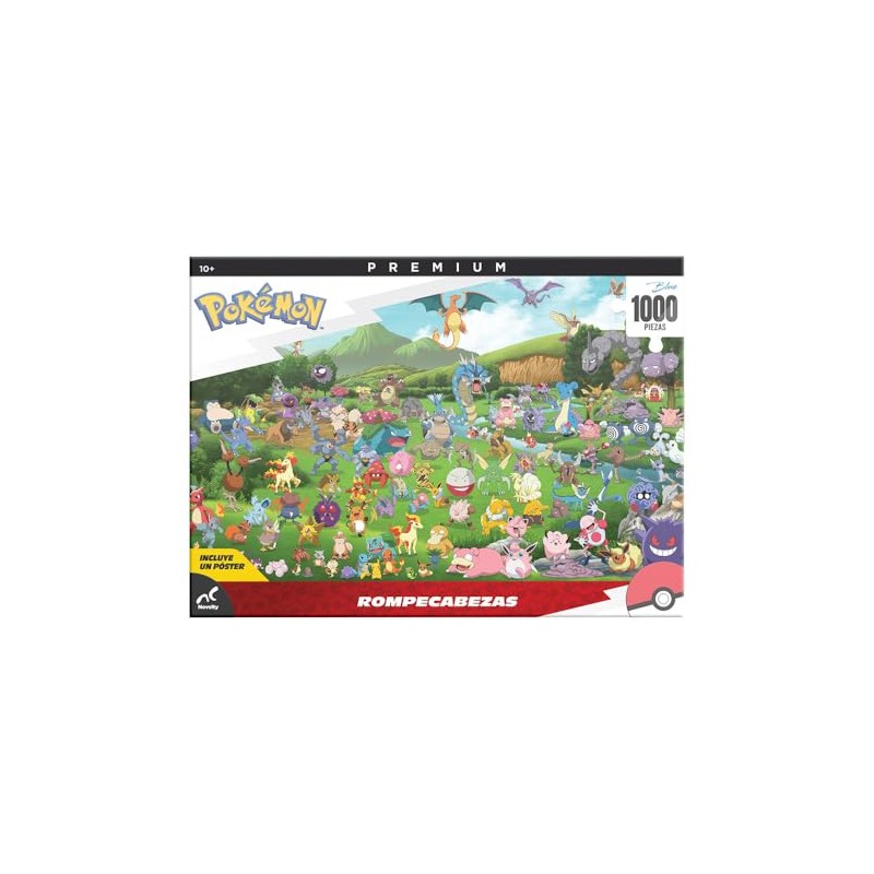 Novelty Corp - Rompecabezas Premium Pokemon_ 1000 Piezas