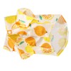 Dog Summer Shirts Lemon Print Breathable Cool Hawaiian Dog Shirts