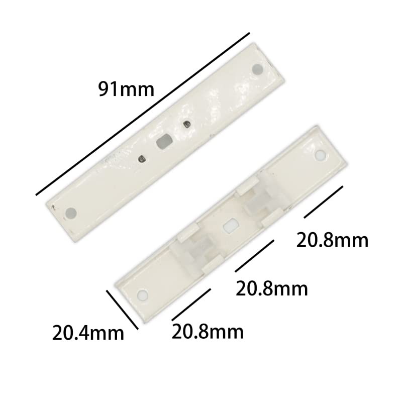 Bikykose Track Ceiling Mount Brackets（6 PCS）,Special Accessories for Ceiling Curtain