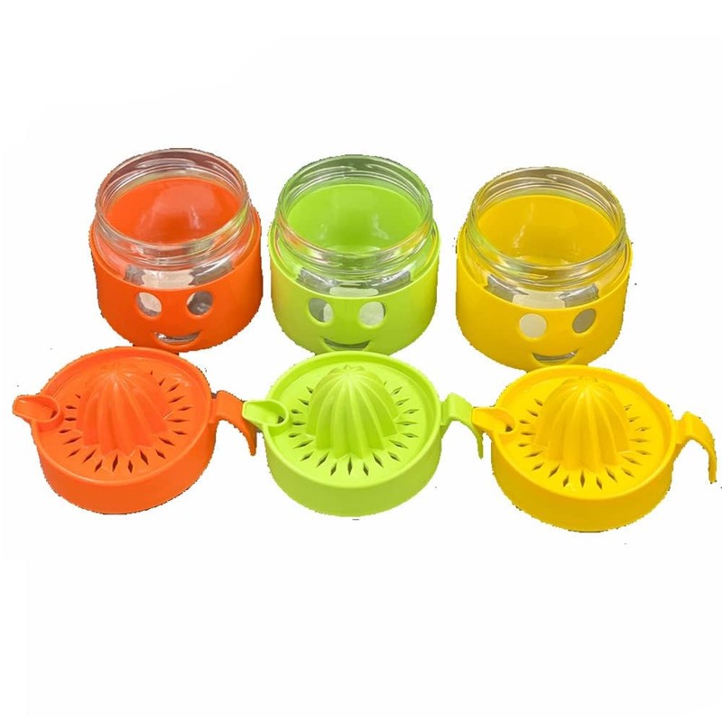 Buy-Simplicity® Glass Manual Fruit Juicer Hand Press Lemon Lime Orange