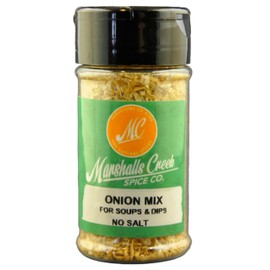 Marshalls Creek Spices, Mini Onion Mix for Soup & Dip No Salt