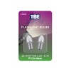 TBE LIGHTING Replacement 2D 2.4 Volt, 0.7A Bayonet Base P13.5