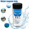 9 in 1 Portable Pool Water Test Strips 50 Domestic