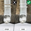 2 Sets 4 Inch Adjustable Pipe Bracket Heavy Duty Adjustable