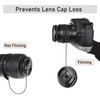 6 Pcs Lens Cap Keeper Cord, Lens Cap Keeper, Camera