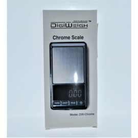 DIGIWEIGH CHROME SCALE 100G BY 0.01G