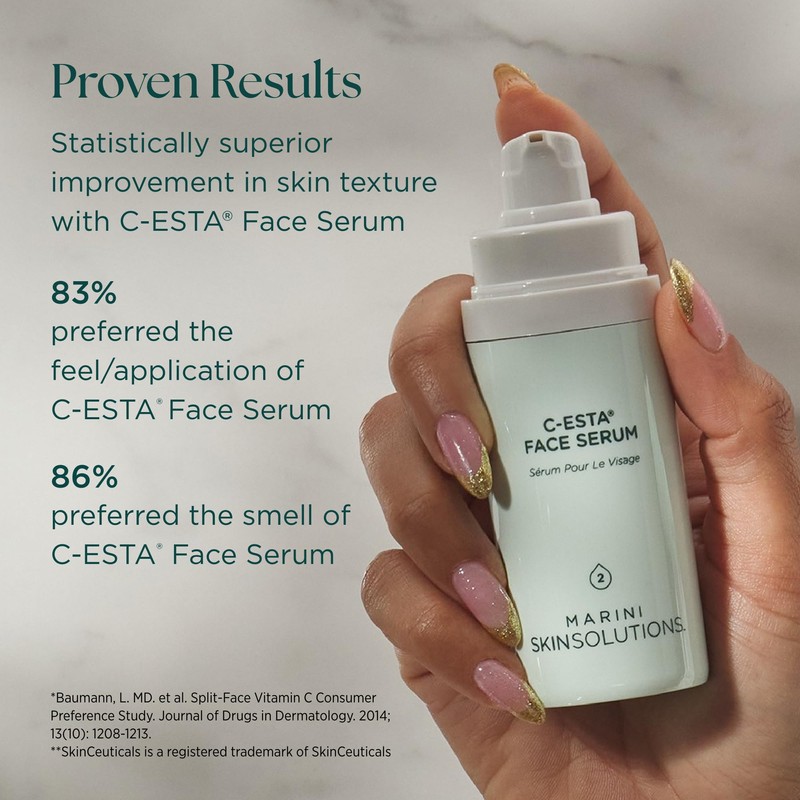 Marini SkinSolutions C-ESTA Face Serum - Lifts, Firms & Protects