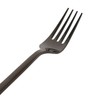 Argon Tableware Stainless Steel Dinner Forks - 19.5cm - Black