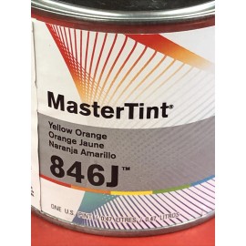 Axalta Dupont Cromax (1) PINT AXALTA DUPONT CROMAX MASTERTINT 846J YELLOW ORANGE TINT TONER COLOR