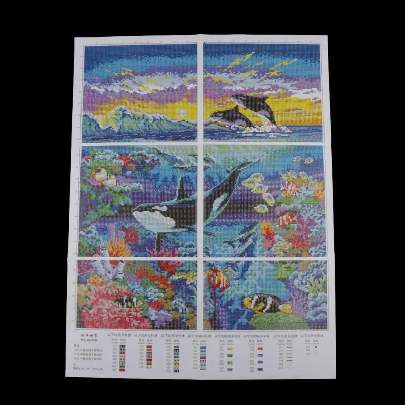 Kit De Estampado De , Preimpreso, Mar, 11 , Tela