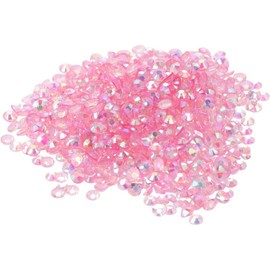 YYlingx 2000 PCS 5mm AB Flatback Rhinestones Transparent Resin Glitter Round Gems Crystals for DIY Clothes, Shoes, Crafts, Mugs, Bottles, Cups(Multicolor)