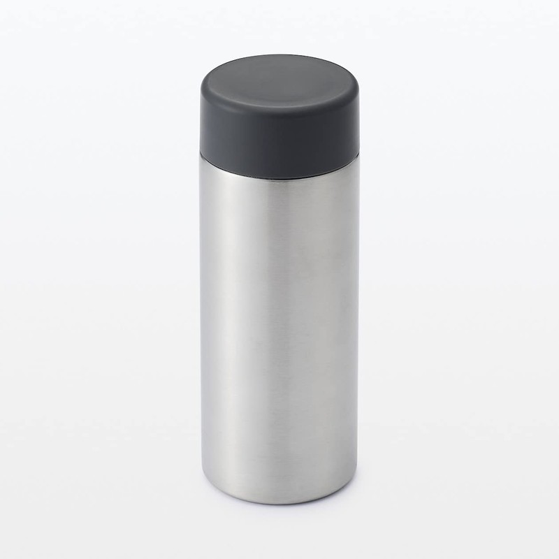 MUJI 44593769 Stainless Steel Insulated Bottle, Approx. 11.8 fl oz