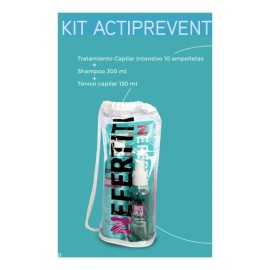 Kit Anticaída Actipreven Shampoo Tónico Ampolletas Nefertiti