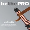 INFINITIPRO BY CONAIR Rose Gold Titanium 1 1/4-Inch Curling Iron,