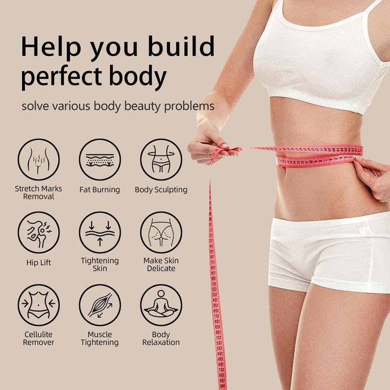 Cellulite Massager, Body Sculpting Tool, Cordless Handheld Body Cellulite Remove