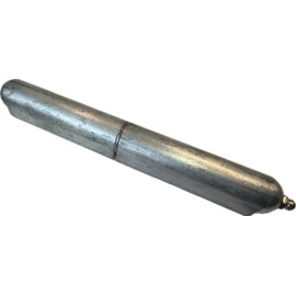 8 INCH Aluminum Bullet Hinge, Weld On with Zerk (Grease Fitting) (1)