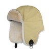 Clakllie Winter Warm Aviator Hat Aviator Hat with Faux Leather