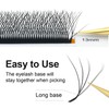 COZBIRD 4d ww Eyelash Extensions Accessories, W 8d Ready Fans