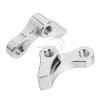 Unbranded Chrome 1" Adjustable Lowering Kit For Harley Dyna Wide