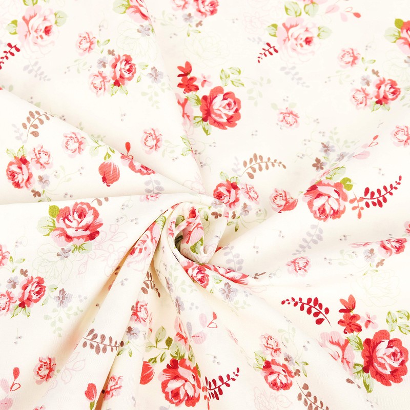 Floral Pillow Cases Queen 2 Pack, 100% Cotton Pillow Covers