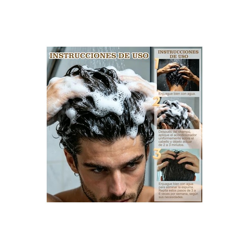Kit Champú Acondicionador Biotina Fortalece Cabello 2x260ml
