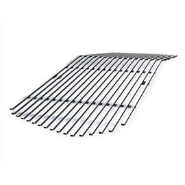 APS Compatible with Chevy Camaro 2019-2024 ZL1 Lower Bumper Stainless Steel Chrome Polished 8x6 Horizontal Billet Front Grill Grille Insert C65095S