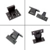 JCBIZ 5pcs Plastic Quick Fitting Furniture Panel Joint Bracket Fast