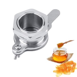Jeffergarden Honey Pusher Honey Valve Tool Honey Tap Stainless Steel Extractor Filling System Beekeeping Tool Splitter Bee Cultured Filling Tool