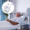 GlobalRoll Urinary Drainage Bag with Anti-Reflux Chamber, Bedside Drainage Bag
