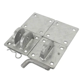 Extreme Max 3005.5588 Heavy-Duty Floating Dock Galvanized Link Connector Kit - Includes Two Complete Hinge Sets to Connect Two Floating Dock Sections
