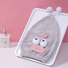 Versatile Shower Cap for Bathing, Face Washing, Perms, and Eye Protection Hair Cap Rudolph 2ea