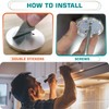 Lvyinyin LED Kitchen Cabinet Lighting, Over and Under Closet Light