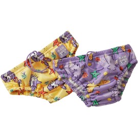 Bambino Mio, Revolutionary Reusable Swim Nappy Pants for Babies and Toddlers, Boys and Girls, Flip, Pack of 2, 1-2 Years