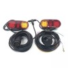 Euro LED 후미등 램프 캠핑카 테일램프 led 플러그 카라반 지게차