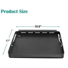 Griddle Inserts for Charbroil Commercial Tru Infrared, Flat Top Plate for Charbroil 463276016, 466242715, 466242815, 463257520 463436215 463439915 463436214 Grills, Replace for G533-0009-W1 Grates