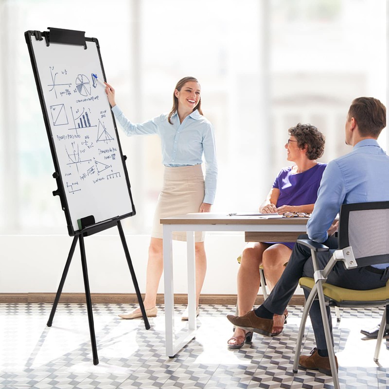 Tripod Writing Board Flip Chart Tripod Whiteboard 91 x 61
