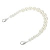 PATIKIL Imitation Pearl Bead Purse Chain Strap 12.6", Pearl Beaded
