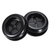sourcing map Rubber Grommet Round Double-Sided Mount Dia 27 mm
