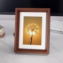 marysgift Photo Frame 6x4 Vintage Picture Frames Wall Picture Frame for Standing or Wall Mountable Home Display Gifts for Wedding Birthday Christmas Parents Women Mom Grandma, Coffee 6x4