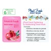 8 Mascarillas Faciales, Serum De Natural De Fruta, 0 Aditivo