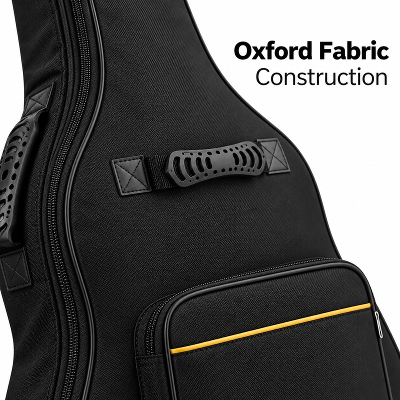 Acoustic Guitar Gig Bag with Thick Padding – Oxford Fabric