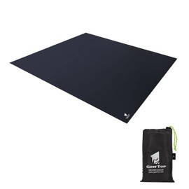 Geer Top 4-5 Person Camping Mat, Tent Sheet, Ground Sheet, Water Pressure Resistant 16.9 ft (5000 mm), Abrasion Resistant Fabric, Floor Mat, Picnic Pad, Waterproof Tent Sheet, 118.8 x 86.6 inches (300