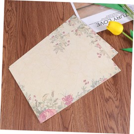 Operitacx 50 Blatt Vintage-schreibpapier Briefpapier-set Retro-briefpapier für Liebesbriefe Eleganter Europäischer Stil