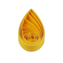 Quilling Strips 5mm Paper Quilling Set Solid Color Star Origami Paper DIY Hand Crafts Single Color Quilling Paper Filigee Strips (Gold)
