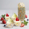 SKIDEC Floral Standard Cupcake Liners 400 Count Paper Baking Cups