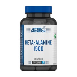 Applied Nutrition Beta Alanine 1500, Amino Acid Supplement, Strength & Performance, 750mg Beta Alanine Per Capsule (120 Capsules - 60 Servings)