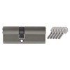 Profile Cylinder 70 mm 30/40 Single Locking with 5 Keys