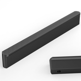 Chibery 10 Pack - 5 inch Hole Centers Cabinet Pulls, Matte Black Cabinet Handles, Aluminum Alloy Gold Hardware for Kitchen Cabinets Cupboard Drawers Closet Dressers Bathroom 4580