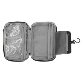 Travel Toiletry Bag, Lightweight Hanging Travel Toiletry Bag Excellent Detail Home Crafts for Women (Black)